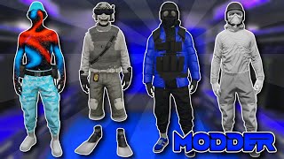 ✔AVOIR PLUSIEURS TENUES MODDER EN MÊME TEMPS  Gta 5 Online [upl. by Norvun]