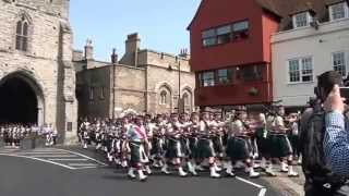 Argylls last march through Canterbury [upl. by Derfla499]