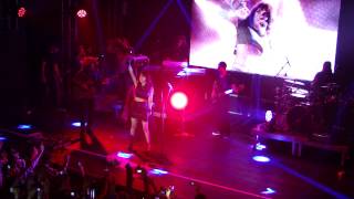 Dulce María  Medley RBD 1 Inalcanzable AHA y SQEnS Porto Alegre  12 de Setembro de 2014 [upl. by Raama772]