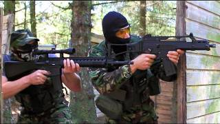 Airsoft War M4 G36C M16 L85 quotNomad Airsoftquot Scotland [upl. by Judon914]