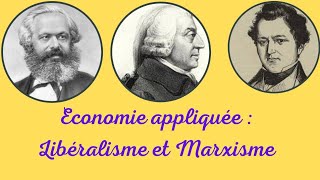 Le champ dapplication de la science économique  Libéralisme VS Marxisme économie marxist [upl. by Millman169]