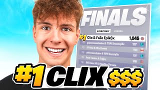 Clix QUALIFIED for FNCS GRAND FINALS 🏆 [upl. by Shaine]