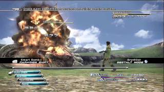 Final Fantasy 13Easiest Strategy to Beat an Adamantoise HD No Death Sazh [upl. by Atnek]