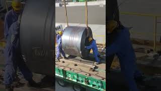 Steel work reel construction structure buildingstructure shortvideo home steelstructure love [upl. by Choo358]