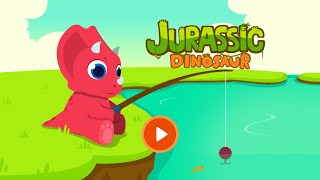 Jurassic Dinosaur 🟡  Educational Dinosaur Games For Kids  Kids Learning  Kids Games  Yateland [upl. by Lynnette]