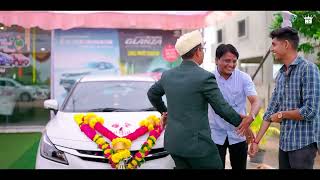 toyota Glanza 2024  Glanza car delivery cinematic video  Vinayak kalubarme  NS Production [upl. by Maleeny]