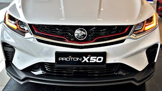 2023 New Proton X50 15L TGDi Flagship  The Best Small SUV Exterior And Interior Details [upl. by Swetlana]