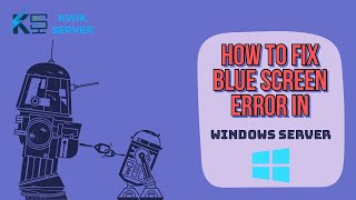 How to fix blue screen error in windows server [upl. by Tedmund]