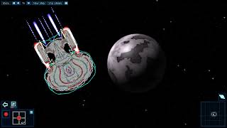 Cosmoteer Update of Saucer Separation Star trek mod [upl. by Ahseital]