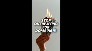 STOP Overpaying For Domains [upl. by Sadinoel869]