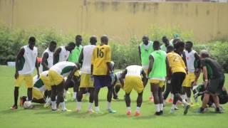 Préparatif Sénégal Namibie Jour 2  Qualification GABON 2017  SportSenegalcom [upl. by Tore]