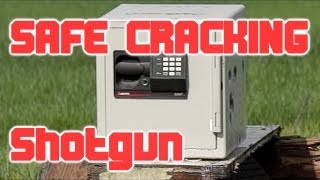 Opening a Safe with a Shotgun  Is it possible [upl. by Nikolia]