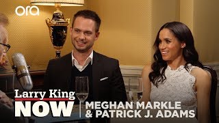 Meghan Markle amp Patrick J Adams on Suits OnScreen Chemistry and Secret Talents  SEASON 2 [upl. by Grindle]