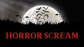 Scary Sound Effects Horror Scream [upl. by Halimeda]