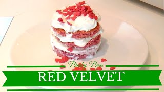 Torta Red Velvet  Bimby TM6  TM5 TM31  Thermomix [upl. by Yhtac]