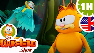 🌀 Garfield and the Parrot 🦜  Garfield Complete Episodes 2023 [upl. by Nenerb301]