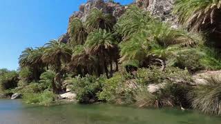 Preveli beach  Crete Greece [upl. by Issor711]