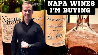 9 NAPA VALLEY Wines Im Buying NOW Wine Collecting [upl. by Oinotla861]