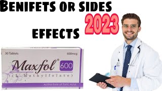 Maxfol 400mg tablet  L methylfolate How to use in pregnancy  dose side effect complete guidance [upl. by Haldane132]