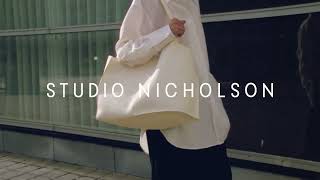 Studio Nicholson  Debut Leather Bag Collection [upl. by Annecorinne]