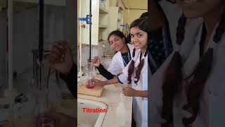 Titration experiment class 12 [upl. by Ibrik]