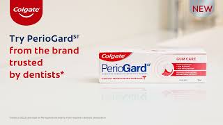 Try Colgate® PerioGardSF from the brand trusted by dentists [upl. by Hills]