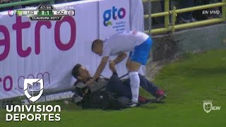 ‘Chaco’ Giménez se siguió de largo y atropelló a un fotógrafo [upl. by Hawley12]