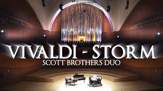 VIVALDI  STORM THE FOUR SEASONS ORGAN amp PIANO DUO  SCOTT BROTHERS DUO  LOTTE CONCERT HALL SEOUL [upl. by Adnima]