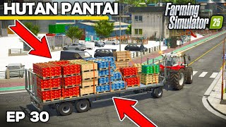 BIGGEST HAUL SO FAR  Farming Simulator 25  Hutan Pantai  Episode 30 [upl. by Noneek]