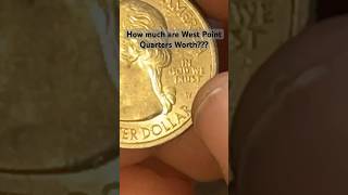 How much are West Point Quarters Worth coins money [upl. by Elyod]