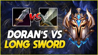 How to Choose Dorans Blade or Long Sword Start  Challenger Coaching [upl. by Jae]