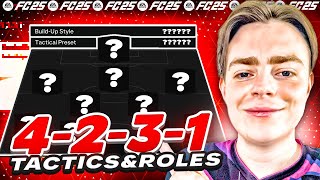 FC25 Best Custom Tactics ✅💯 The BEST 4231 Custom Tactics amp Formation [upl. by Arette995]