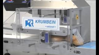 Spronk Bakkerijmachines Krumbein broodjes snijmachine [upl. by Asim]