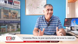 Marcelo Rodríguez “Viviendas Roca la gran oportunidad de tener tu casa ya” [upl. by Annahsed]