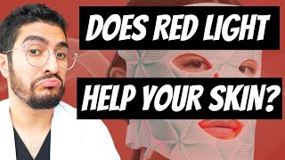 Red Light Skincare MIRACLE or Myth Dermatologist [upl. by Chiles]