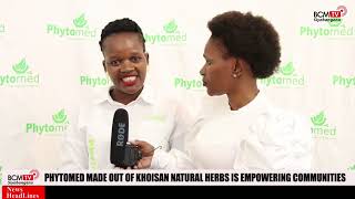 BcmTv  PHYTOMED Made out of Khoisan herbs empowering communities [upl. by Mcafee]