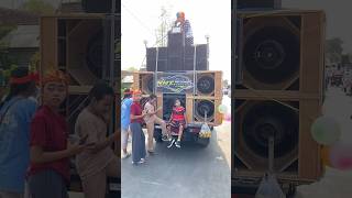 Sound system nht audio 2 sub parathel  1 sub planar dobel karnaval kunir [upl. by Hanzelin]