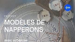 ✴️Modèles de napperons crochetés 🔆 [upl. by Keram]