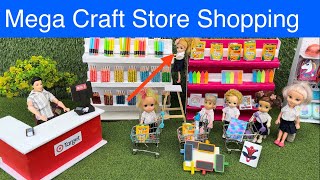 Mega Craft Store Shopping  Chutti Bommma  Classic Mini Food  Naughty Roja [upl. by Zigmund]