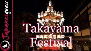 A brief Guide to the Autumn Takayama Festival in October [upl. by Dyson]