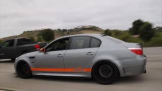 BMW M5 INSANE Sound Huge Accelerations and Revs [upl. by Ocimad]