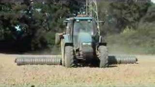 Autumn farm work drilling rolling amp cultivating [upl. by Levinson]