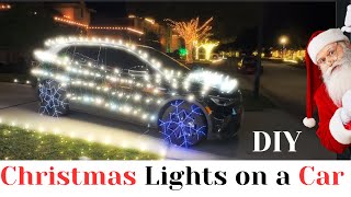 Christmas Magic on Wheels Watch How I Turn My Car into a Dazzling Light Spectacle [upl. by Akinas824]