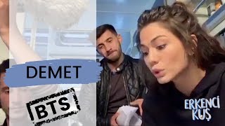 Erkenci Kus ❖ BTS ❖ Demet Ozdemir ❖ Recording Sanems Inner Voice ❖ English ❖ 2019 [upl. by Ibbob880]