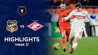 Highlights FC Ural vs Spartak 00  RPL 201920 [upl. by Ailiec464]