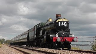 GWR 5029 Nunney Castle hammers Devon 030814 [upl. by Siro338]