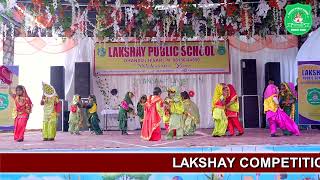 Charkha Mera Rangla  चरखा मेरा रंगला  NURSERY CLASS  GROUP DANCE  LAKSHAY PUBLIC SCHOOL [upl. by Nahbois]