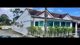 VC328  Townhouse 2 bedrooms  Maenam  Koh Samui [upl. by Nalyt]