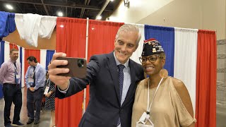 VA Secretary Denis McDonough Visits the VFW National Convention [upl. by Bruce]