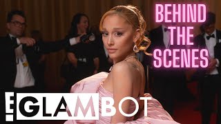 Ariana Grande GLAMBOT BTS At 2024 Oscars [upl. by Nahtnoj]